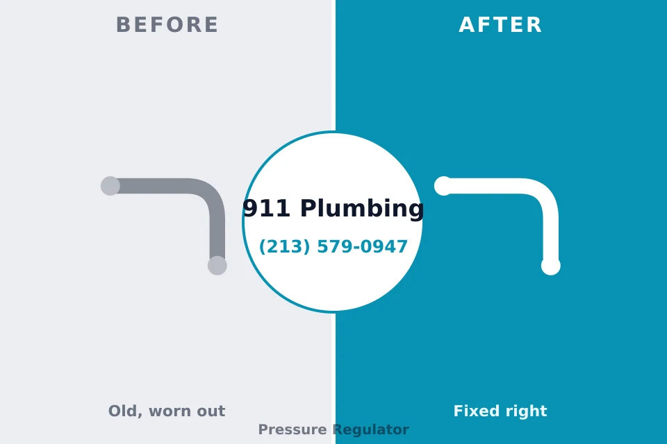 Before and after: plumbing repair Kersey, CO